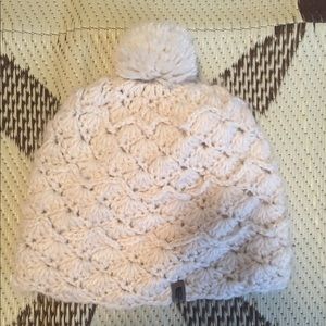North Face knit beanie- worn twice